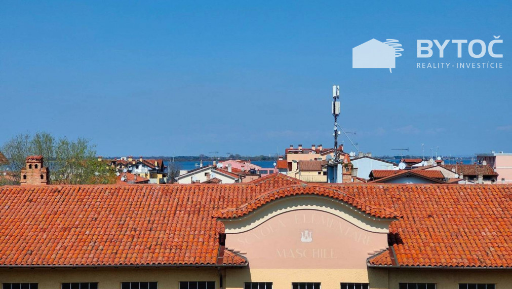 PREDANÉ! 3-izb. byt s obrovskou terasou v Taliansku na ostrove Grado - Cittá Giardino