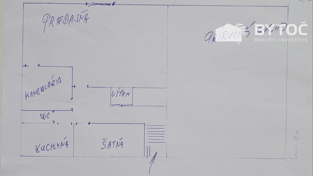 BYTOČ RK – Predaj obchodného a skladového priestoru s nakladacou  rampou – m.č. Petržalka , Bratislava.