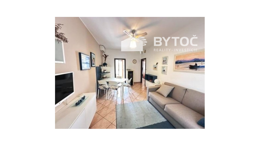 PREDANÉ!  2-izb. byt s terasou v Taliansku na ostrove Grado - Pineta