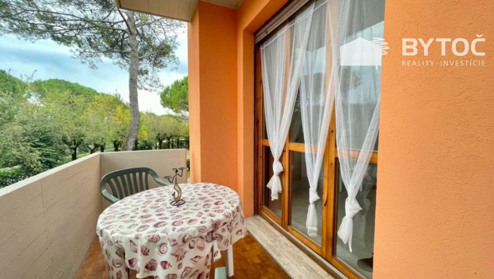 PREDANÉ! 2,5-izb. apartmán s terasou a parkovaním v Taliansku - Bibione