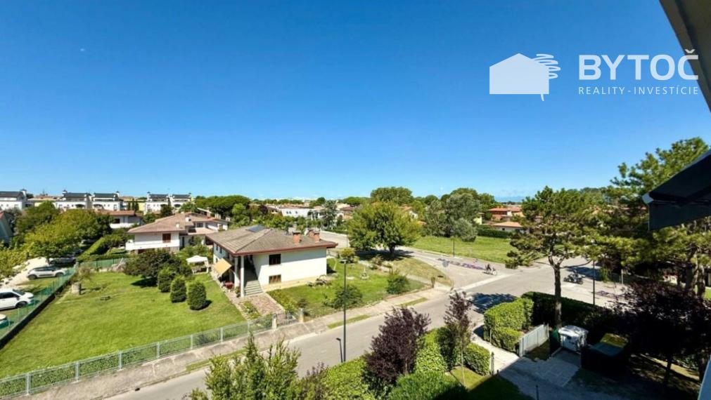 BYTOČ RK - svetlý 2-izb. apartmán s terasou a parkovaním v Taliansku Bibione