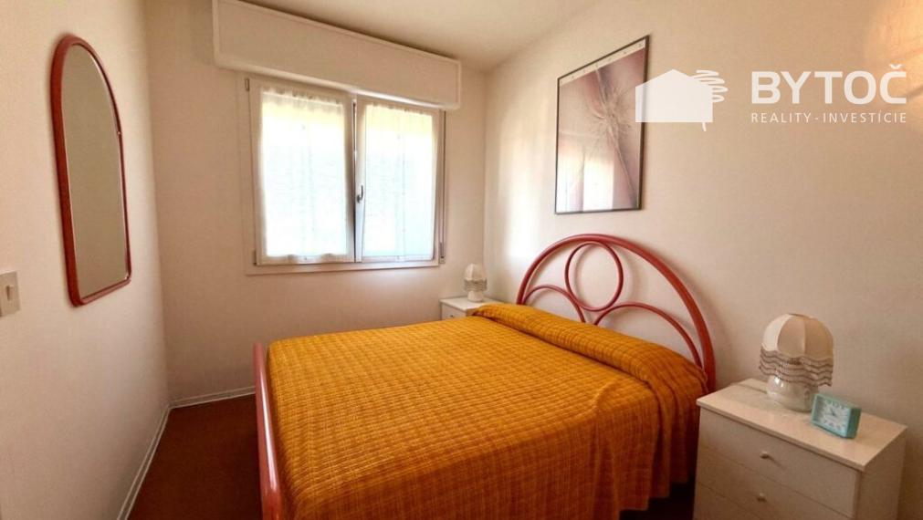 BYTOČ RK - svetlý 2-izb. apartmán s terasou a parkovaním v Taliansku Bibione