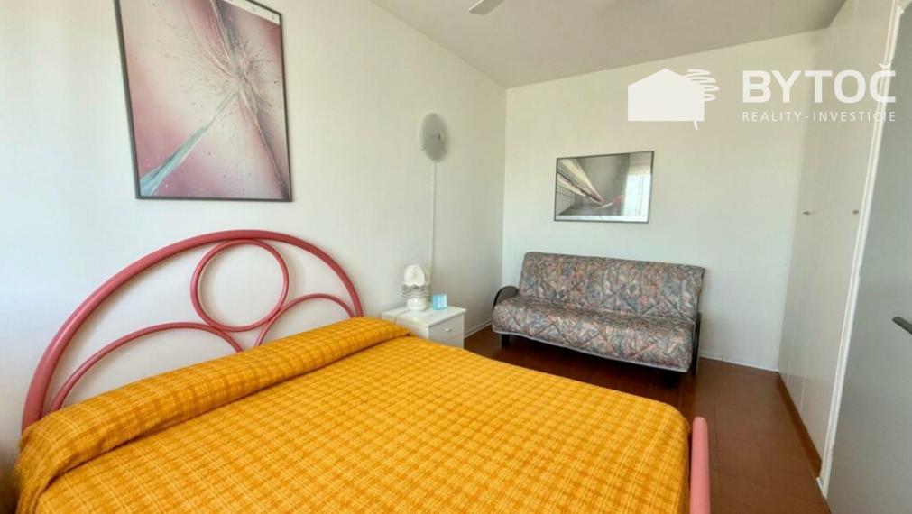 BYTOČ RK - svetlý 2-izb. apartmán s terasou a parkovaním v Taliansku Bibione