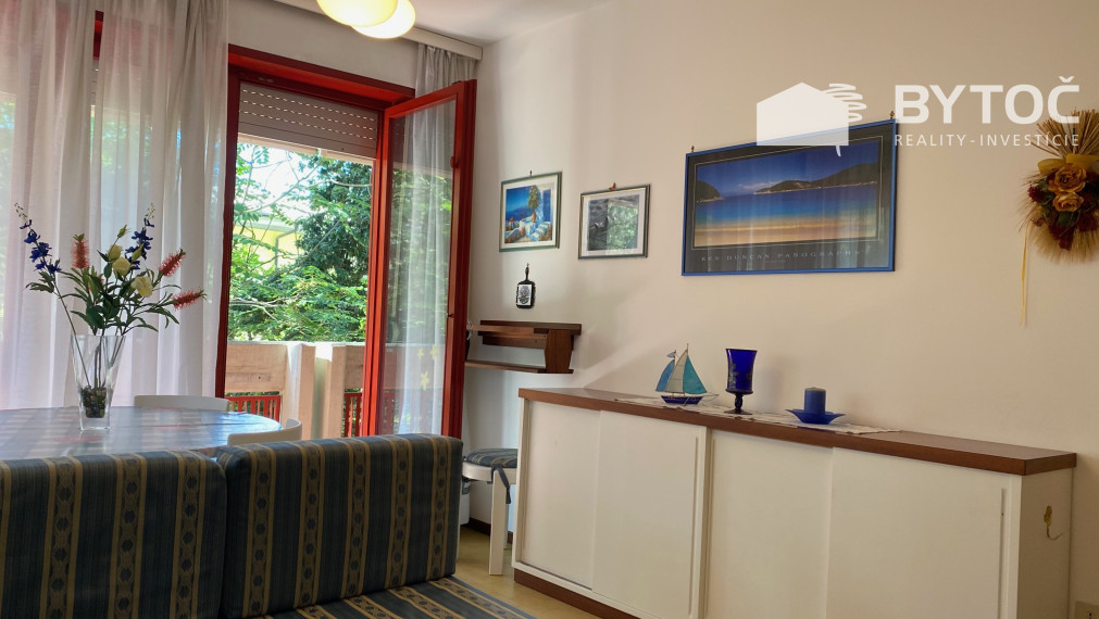 BYTOČ RK - 2-izb. byt s veľkou rohovou terasou v Taliansku na ostrove Grado - Pineta