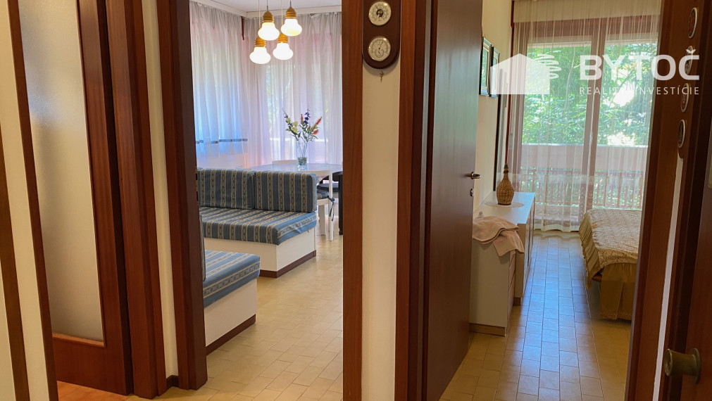 BYTOČ RK - 2-izb. byt s veľkou rohovou terasou v Taliansku na ostrove Grado - Pineta