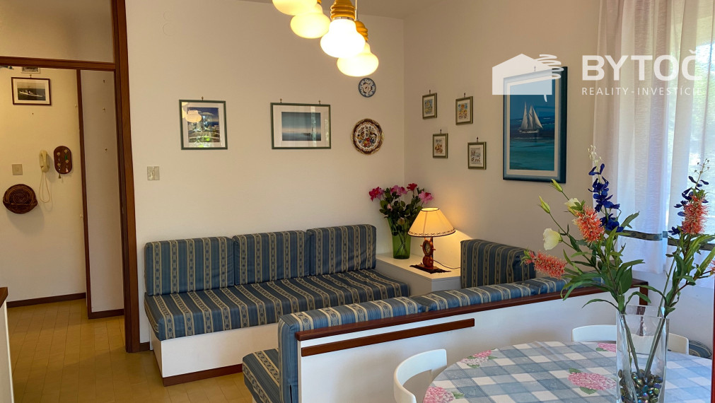 BYTOČ RK - 2-izb. byt s veľkou rohovou terasou v Taliansku na ostrove Grado - Pineta