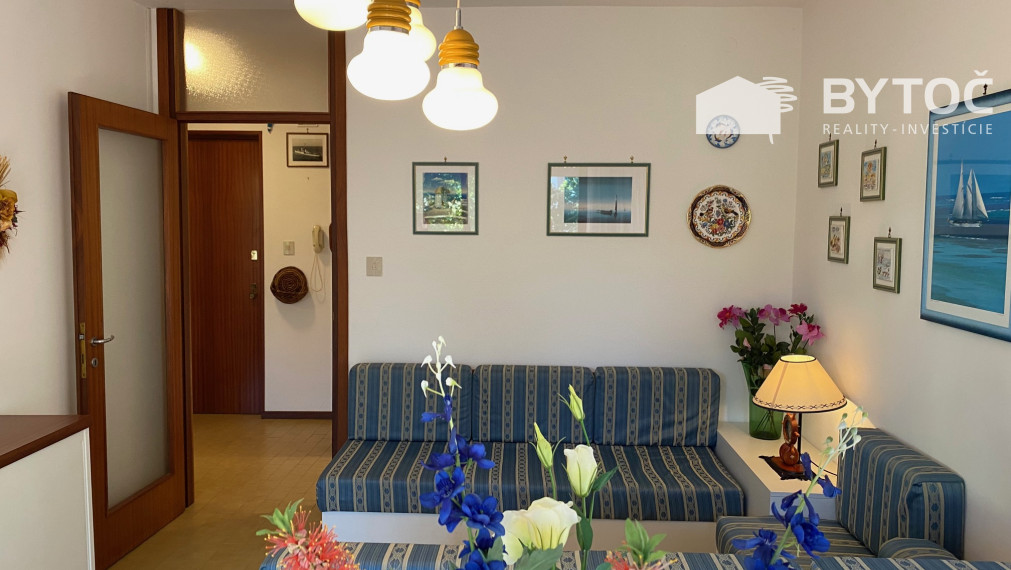 BYTOČ RK - 2-izb. byt s veľkou rohovou terasou v Taliansku na ostrove Grado - Pineta