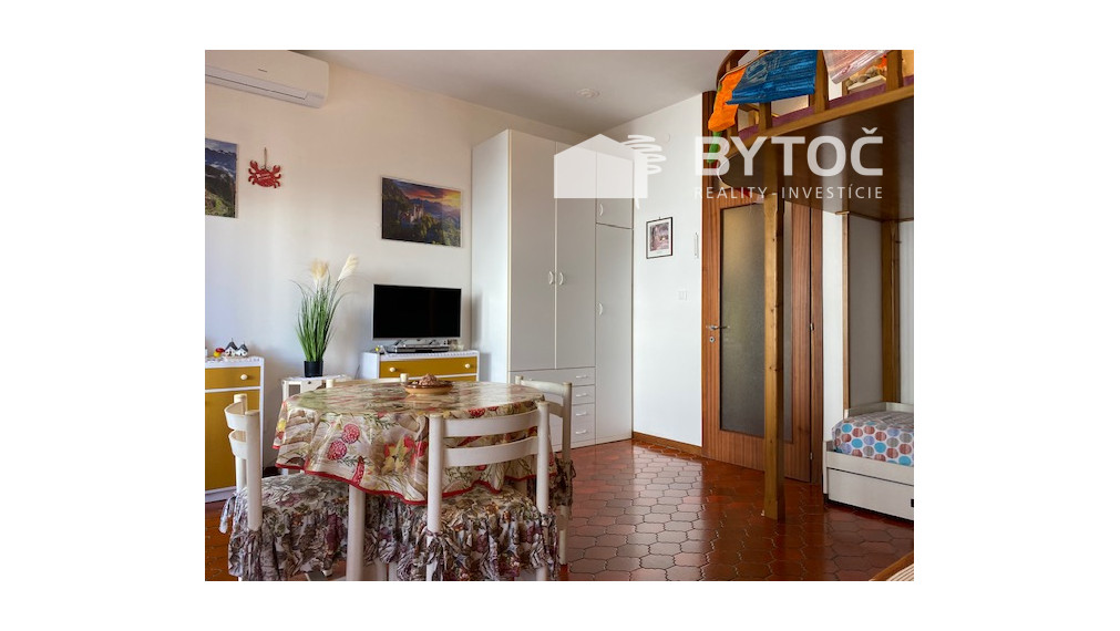 BYTOČ RK - 1-izb. štúdio s terasou a parkovaním v Taliansku na ostrove Grado - Pineta