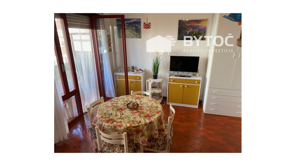 BYTOČ RK - 1-izb. štúdio s terasou a parkovaním v Taliansku na ostrove Grado - Pineta