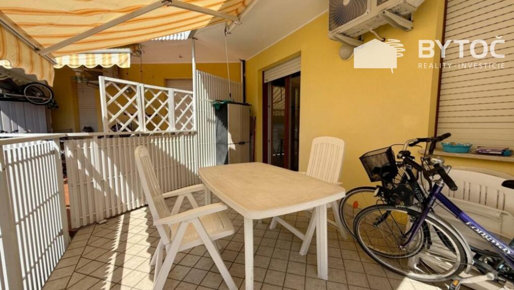 BYTOČ RK - zrekonštruovaný 2-izb. apartmán s terasou a parkovaním v Taliansku - Bibione