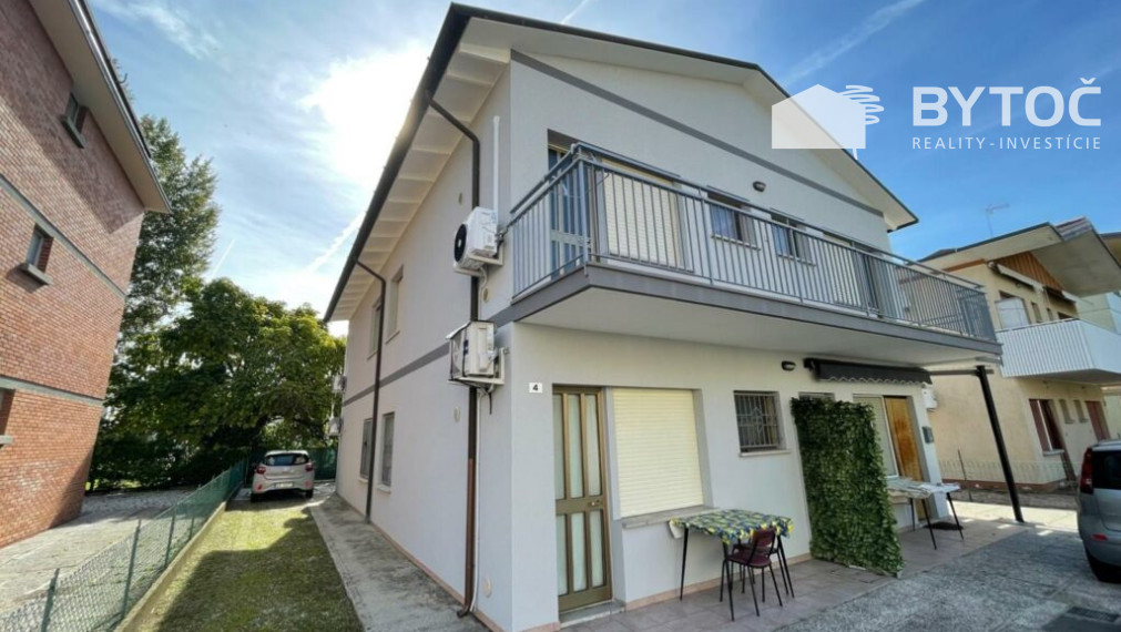 BYTOČ RK -  1-izb. apartmán s terasou a parkovaním v Taliansku - Lignano