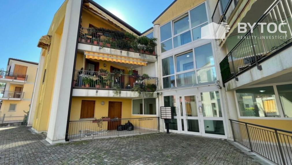 BYTOČ RK -  veľký 3-izb byt 96m2 s 2x terasou a parkovaním v Taliansku neďaleko pobrežia - Latisana