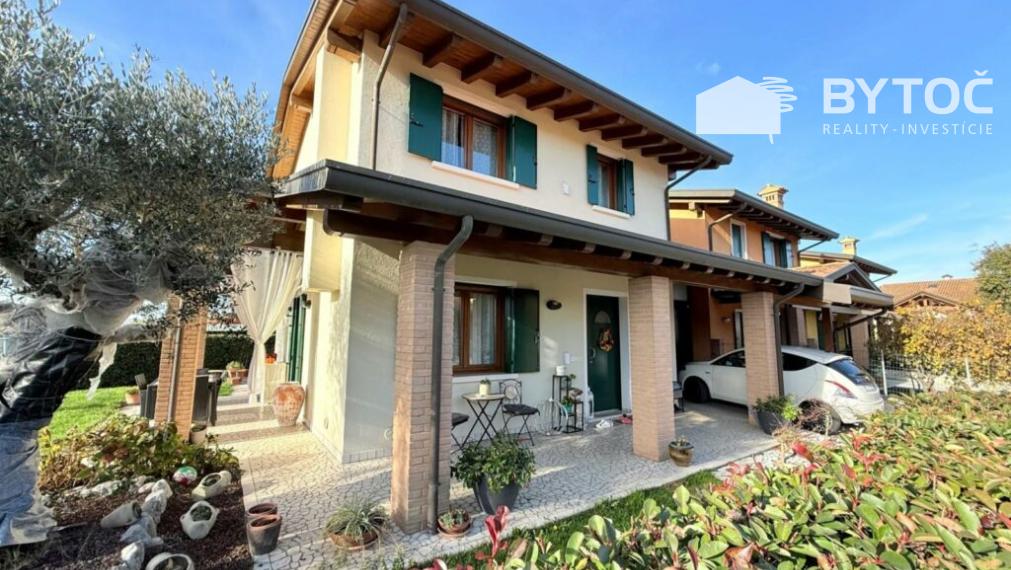 PREDANÉ! 4-izb. RD v Taliansku neďaleko pobrežia - San Michele al Tagliamento