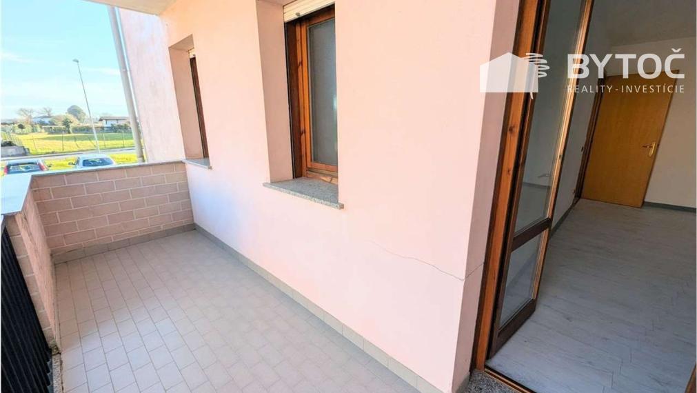 BYTOČ RK - veľký 3-izb. byt 112m2 s 2x terasou a parkovaním v Taliansku neďaleko pobrežia - Terzo d'Aquileia