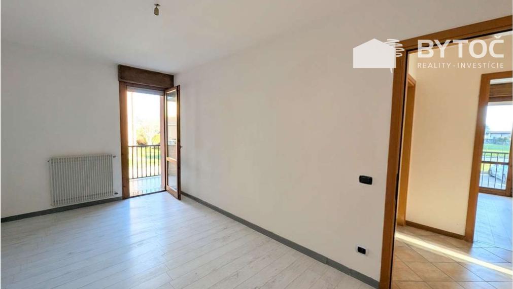 BYTOČ RK - veľký 3-izb. byt 112m2 s 2x terasou a parkovaním v Taliansku neďaleko pobrežia - Terzo d'Aquileia