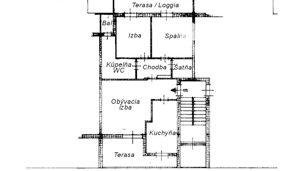 BYTOČ RK - veľký 3-izb. byt 113m2 s 2x terasou a garážou v Taliansku neďaleko pobrežia - Staranzano