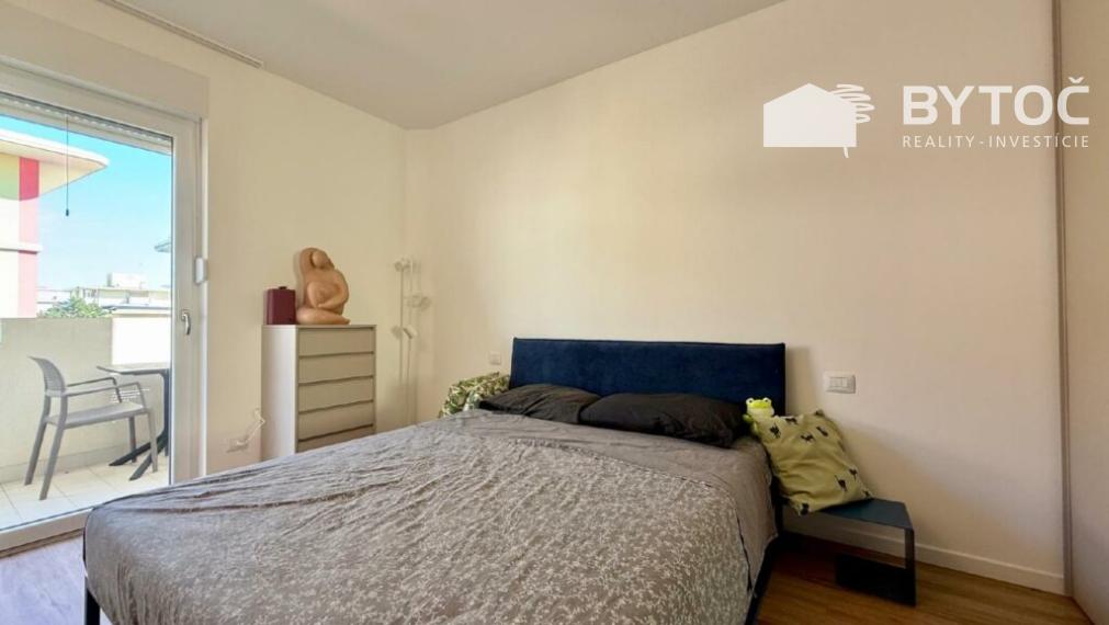 BYTOČ RK - pekný 3-izb. apartmán s 2x terasou a parkovaním iba 100m od pláže v Taliansku - Bibione