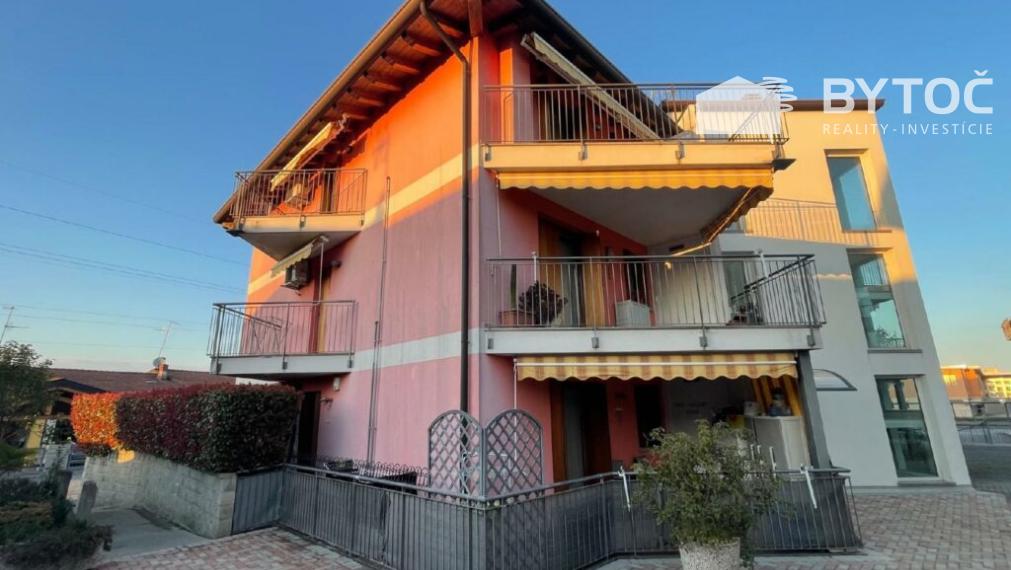 BYTOČ RK - 3-izb byt 78m2 s veľkou terasou a parkovaním v Taliansku neďaleko pobrežia - Latisana