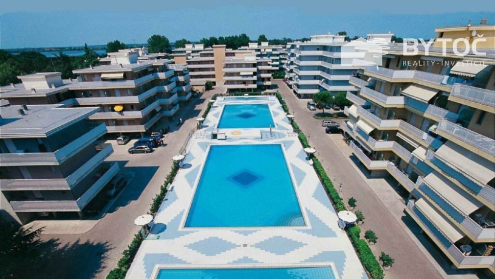 BYTOČ RK - pekný 1-izb. apartmán s veľkou terasou v Taliansku Bibione