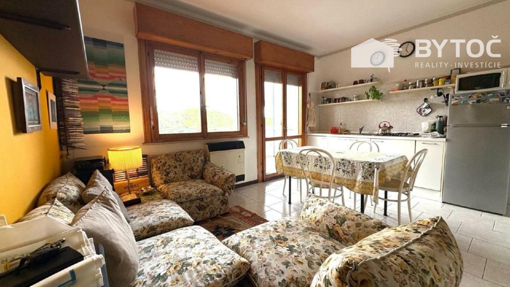 BYTOČ RK - 3-izb. apartmán pri mori s veľkými terasami v Taliansku neďaleko Lignano - Aprilia Marittima