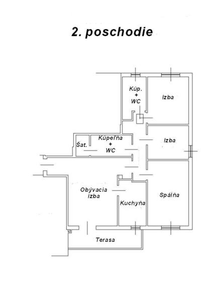 BYTOČ RK - 5-izb. mezonet 123m2 s terasou, garážou a parkovaním v Taliansku neďaleko pobrežia  - Terzo d'Aquileia